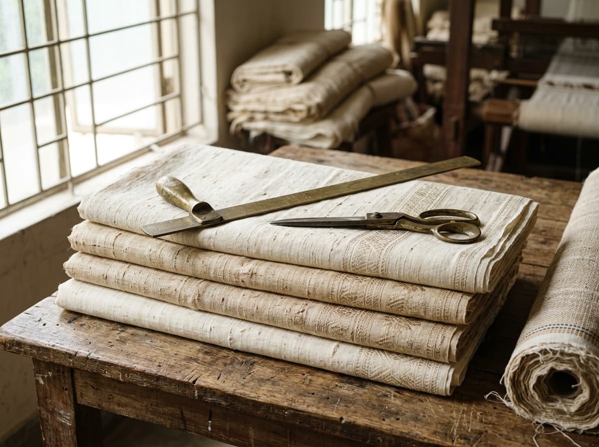M/S Janani Weaving Factory Quality Endi Fabric (Than Kapor)