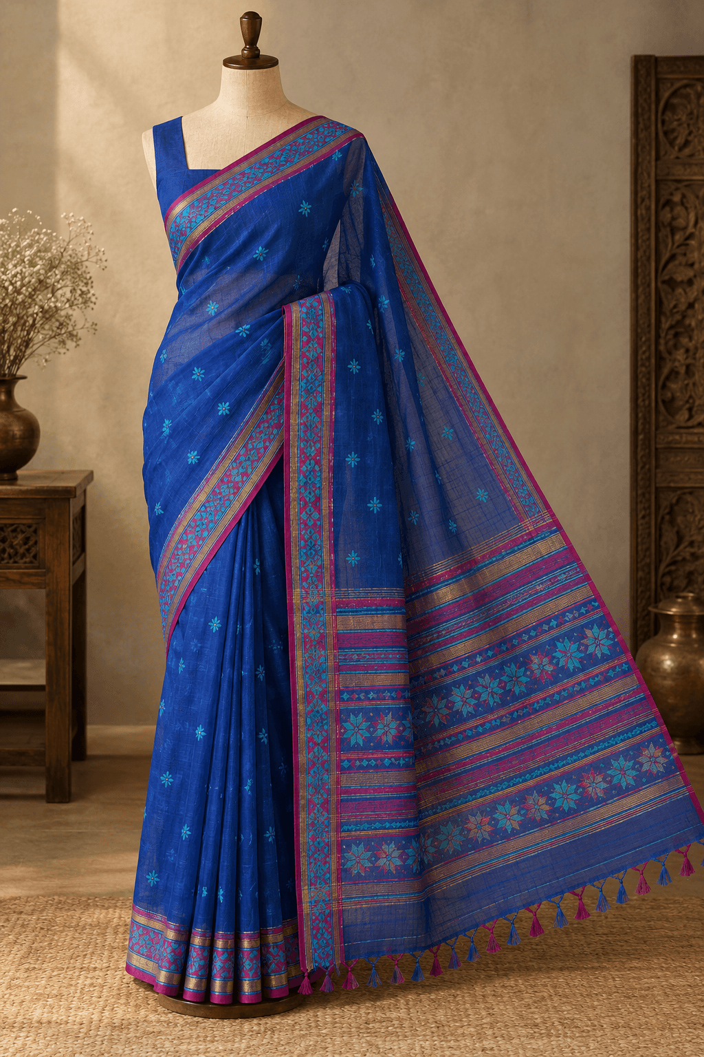 M/S Janani Weaving Factory Half-Done Sharee (H/S)